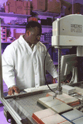 Image of lab technician